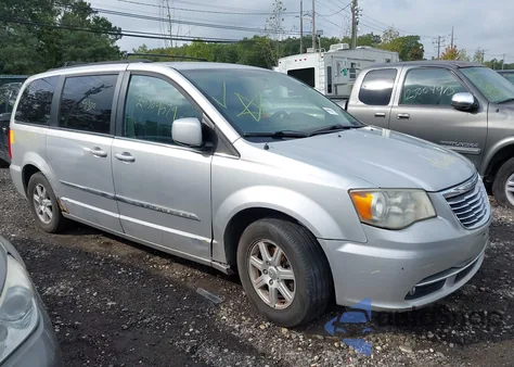 2012 Chrysler Town & Country Touring из США, поврежденный, VIN 2C4RC1BG0CR286392